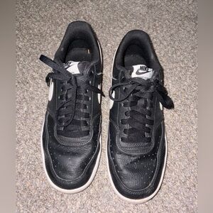 Nike Black and White Low-Top Sneakers